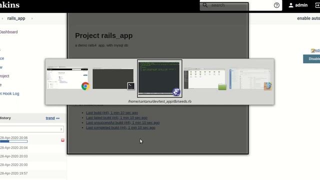 CI/CD of Ruby On Rails using Jenkins смотреть онлайн
