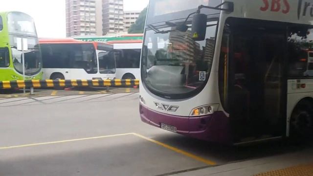 SBS Transit Volvo B10M DM3500 SBS2838M on 324 смотреть онлайн