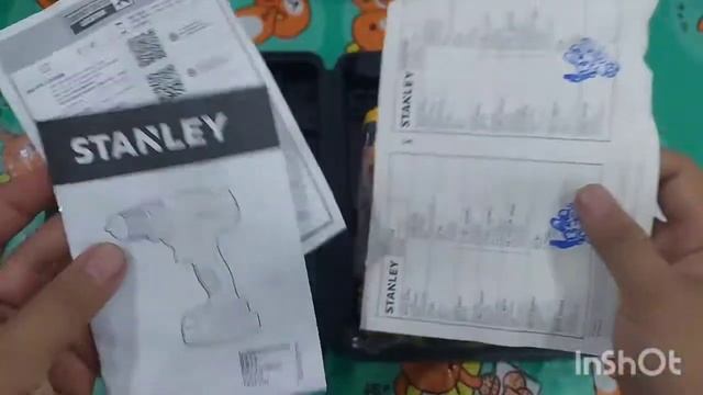พรีวิว สว่านแบตไร้สาย STANLEY 12V รหัสรุ่น  SCD121S2K [ สั่งผ่าน Shopee ]