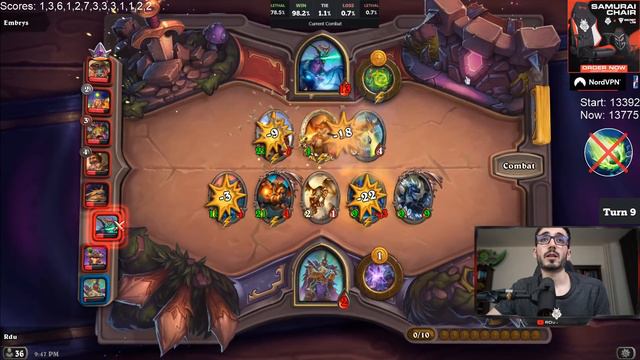 From Top 8 To.. | Hearthstone Battlegrounds смотреть онлайн