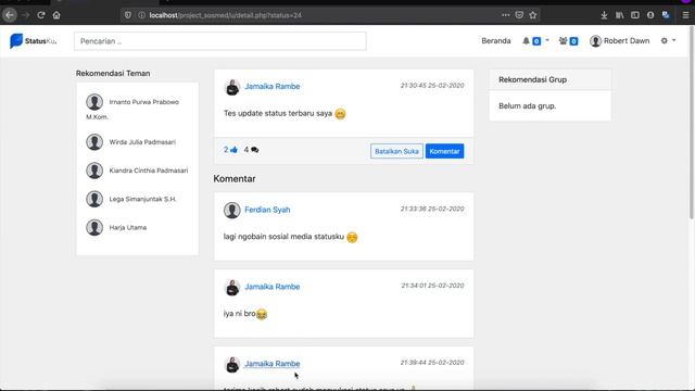 DEMO SOURCE CODE SOSIAL MEDIA DENGAN FITUR NOTIFIKASI REAL TIME MENGGUNAKAN PHP PDO, MySQLi & Ajax смотреть онлайн