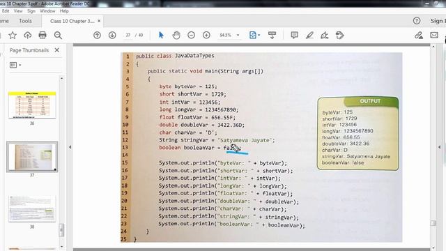 Class 10th ICSE | Data Types, Variable Initialization, Default Values in JAVA | Chapter 3 | Part 7. смотреть онлайн