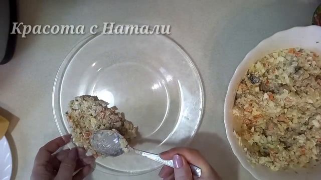 МК. Салат ШЛЯПКА. Салат Мимоза. смотреть онлайн