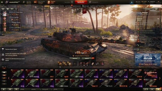Type 71 - neuer JAPAN heavy PANZER (Stufe 10) - "World of Tanks" (WoT deutsch) gameplay "Lets Play" смотреть онлайн
