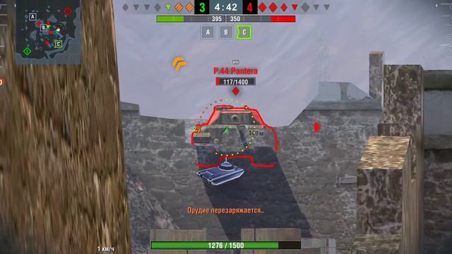 Wot blitz потный бой на Tiger (P). смотреть онлайн