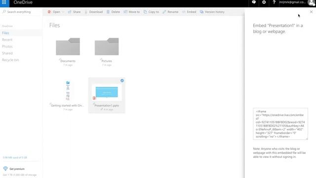 How to embed a Powerpoint presentation into a web page смотреть онлайн