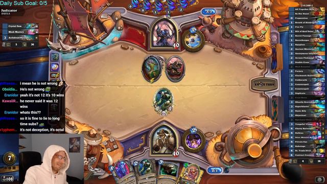 12-2 Win Heroic Duels | Secret Reno | Hearthstone | Maw and Disorder смотреть онлайн