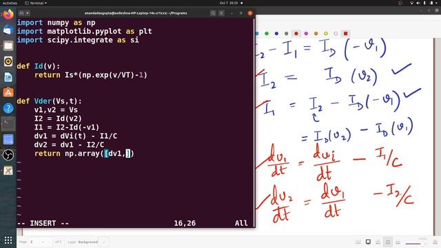 Using Scipy to study diode-capacitor circuits смотреть онлайн