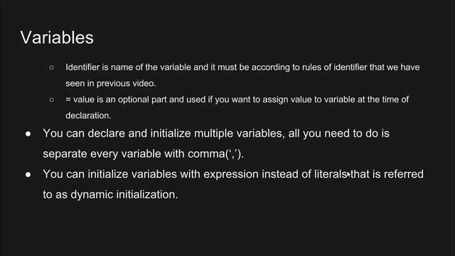 Java Tutorial 05 Variables смотреть онлайн