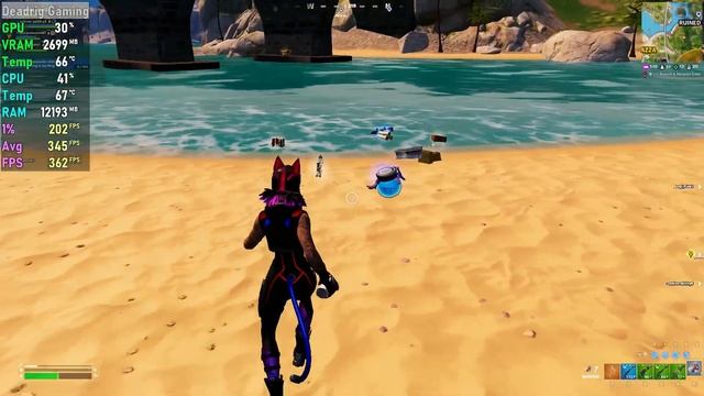RTX 4060 Fortnite | Ryzen 7 7700X + RTX 4060