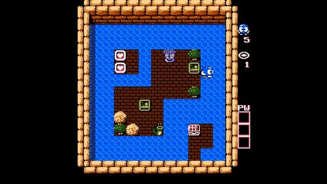 Adventures of Lolo - Приключения Лоло (Dendy) Полное прохождение Full HD 1080p смотреть онлайн