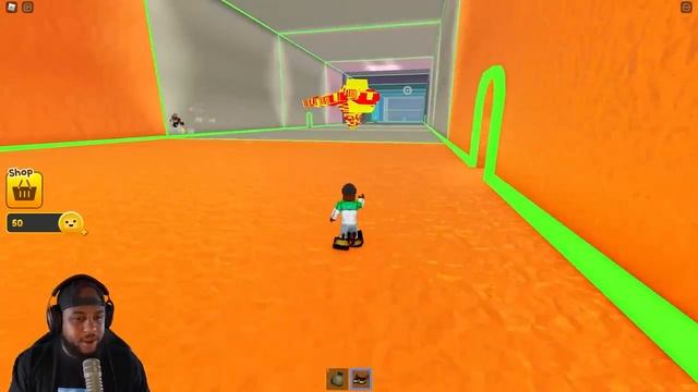 ROBLOX BE CRUSHED BY A SPEEDING WALL смотреть онлайн