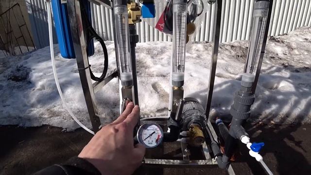 DRO-2540-1 Обзор установки обратного осмоса производительностью 100 л/час. смотреть онлайн