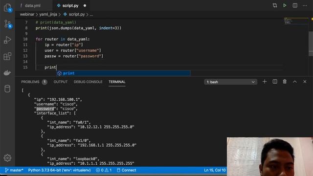 Network Automation using Paramiko, Yaml, Jinja2 - Ahmad Rosid K. смотреть онлайн