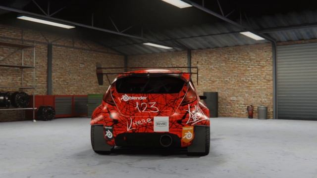 Ford Fiesta (Blender 3D EEVEE) смотреть онлайн