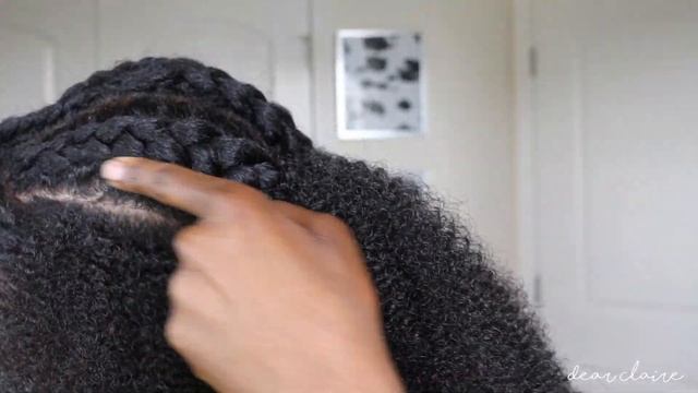 $10 Natural Looking Crochet Braids NO CORNROWS Or CORNROWS?!! | TYPE 4 HAIR