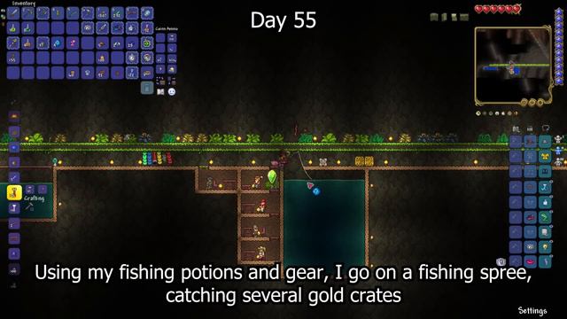 I Spent 100 Days In Terraria Getfixedboi Skyblock