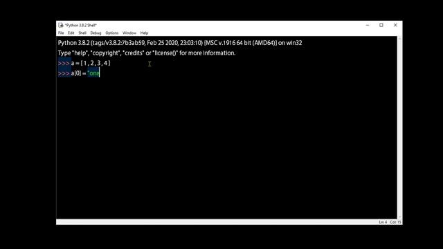 Python: How to Change a Element in a List смотреть онлайн