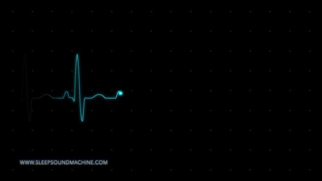 Sleep Sounds -1 Hour: Heartbeat Sound of Human Heart and Pulse - Sleep Video смотреть онлайн