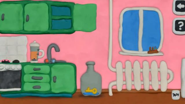 Ускоренное прохождение игры 12 замков. Пластилиновый чудик устал ждать. Гоша на канале Кинескоп.