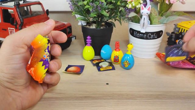 Треснутые 2 Распаковка Яиц с Сюрпризом От Котика Сахарка