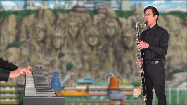 The Raising Fighting Spirit - Naruto OST [Clarinet and Piano Cover] смотреть онлайн