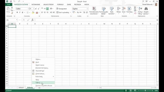 Struktura Dokumentu - Kurs Excel od podstaw смотреть онлайн