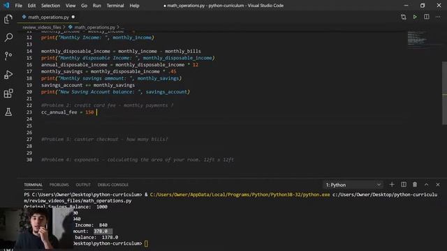 Python Tutorial for Beginners #03 - Math Operations смотреть онлайн