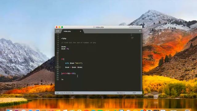 Find Out Sum Of Numbers in PHP смотреть онлайн