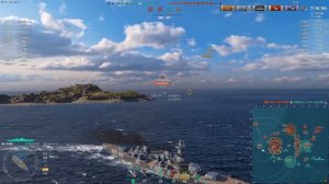 НЕМЕЦКАЯ МОЩЬ 💪 РАЗРЫВАЕТ РАНДОМ  👍 КРЕЙСЕР AGIR ⚓ БОЛЬШОЙ ОБЗОР  World of Warships