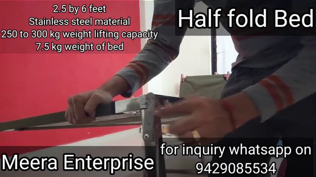 Half folding bed| in very reasonable price| Compact| online shopping| foldable bed смотреть онлайн