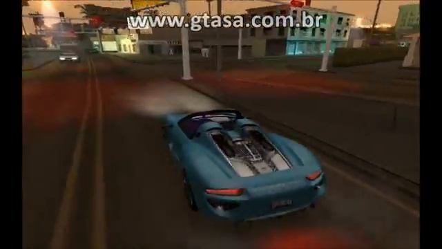GTA SA - Porsche 918 2013 смотреть онлайн