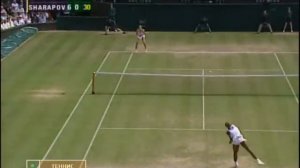 Maria Sharapova vs Serena Williams (Wimbledon Final 2004)