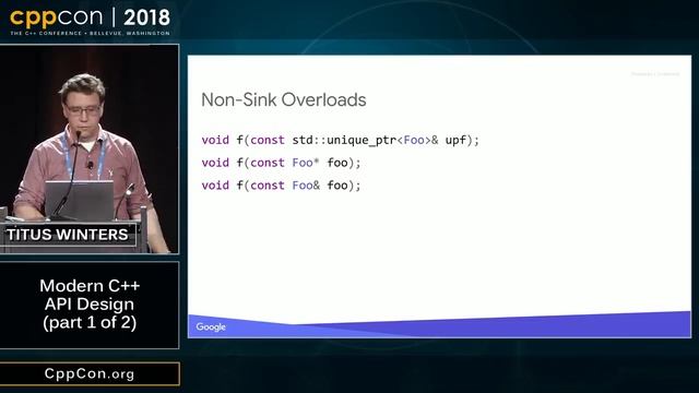 CppCon 2018_ Titus Winters “Modern C++ Design (part 1 of 2)” смотреть онлайн