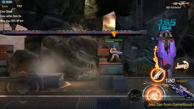 Level 4-4. Treacherous Cave. Прохождение игры Contra Returns на Android смотреть онлайн