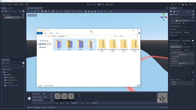 Godot Terrain Tutorial смотреть онлайн