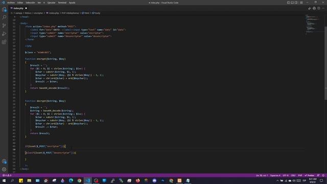 Como encriptar y desencriptar datos en PHP смотреть онлайн