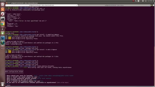 03 Install and Setup - WebdriverIO v5 смотреть онлайн