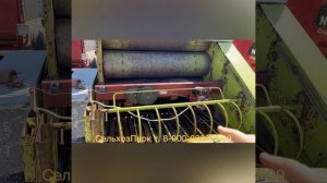 Ремонт вязального механизма на пресс-подборщике Claas Rollant 44