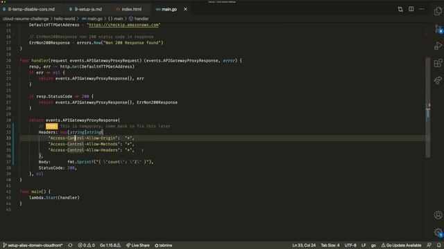 Setup CORS (with AWS Lambda & API Gateway) - The Cloud Resume Challenge Series (Part 10) смотреть онлайн