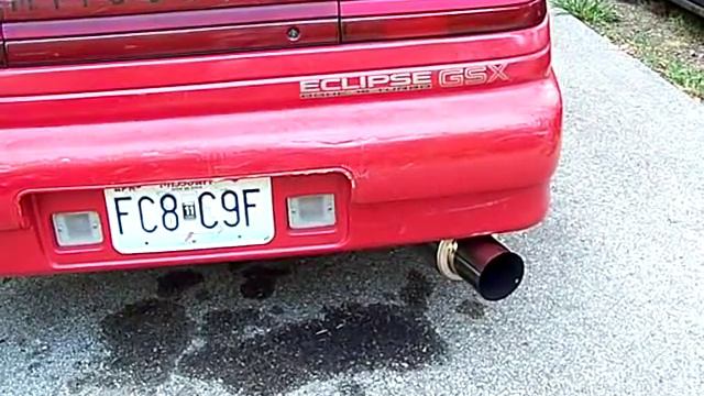 1990 Eclipse GSX exhaust rev смотреть онлайн