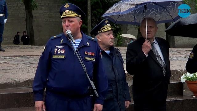 Марш мира ВДВ в Пскове