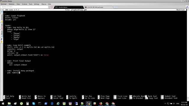 13-Ansible - Циклы – Loop, With_Items, Until, With_fileglob.mp4
