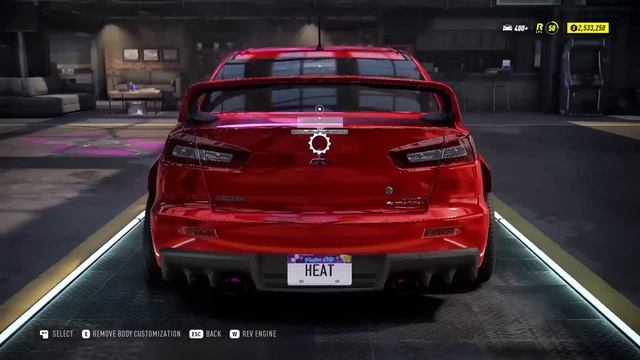 Need for Speed Heat Gameplay - 1000HP+ MITSUBISHI LANCER EVOLUTION X Customization | Max Build смотреть онлайн
