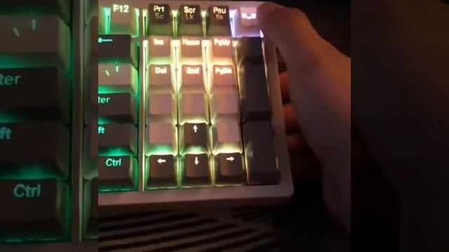 Rakk Ilis numpad to TKL mode. смотреть онлайн