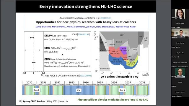 Jesse Liu (Cambridge): Colliding light, tau g–2, and axion dark matter смотреть онлайн