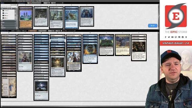 Why not both? Bolas's Citadel + Blightsteel Colossus with Esper Tinker! | Vintage League - 10/05/21 смотреть онлайн