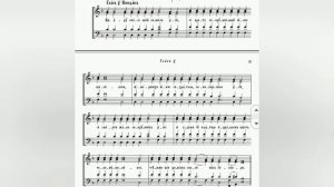 Глас 5. Тропарь и кондак воскресный. 2 сопрано.