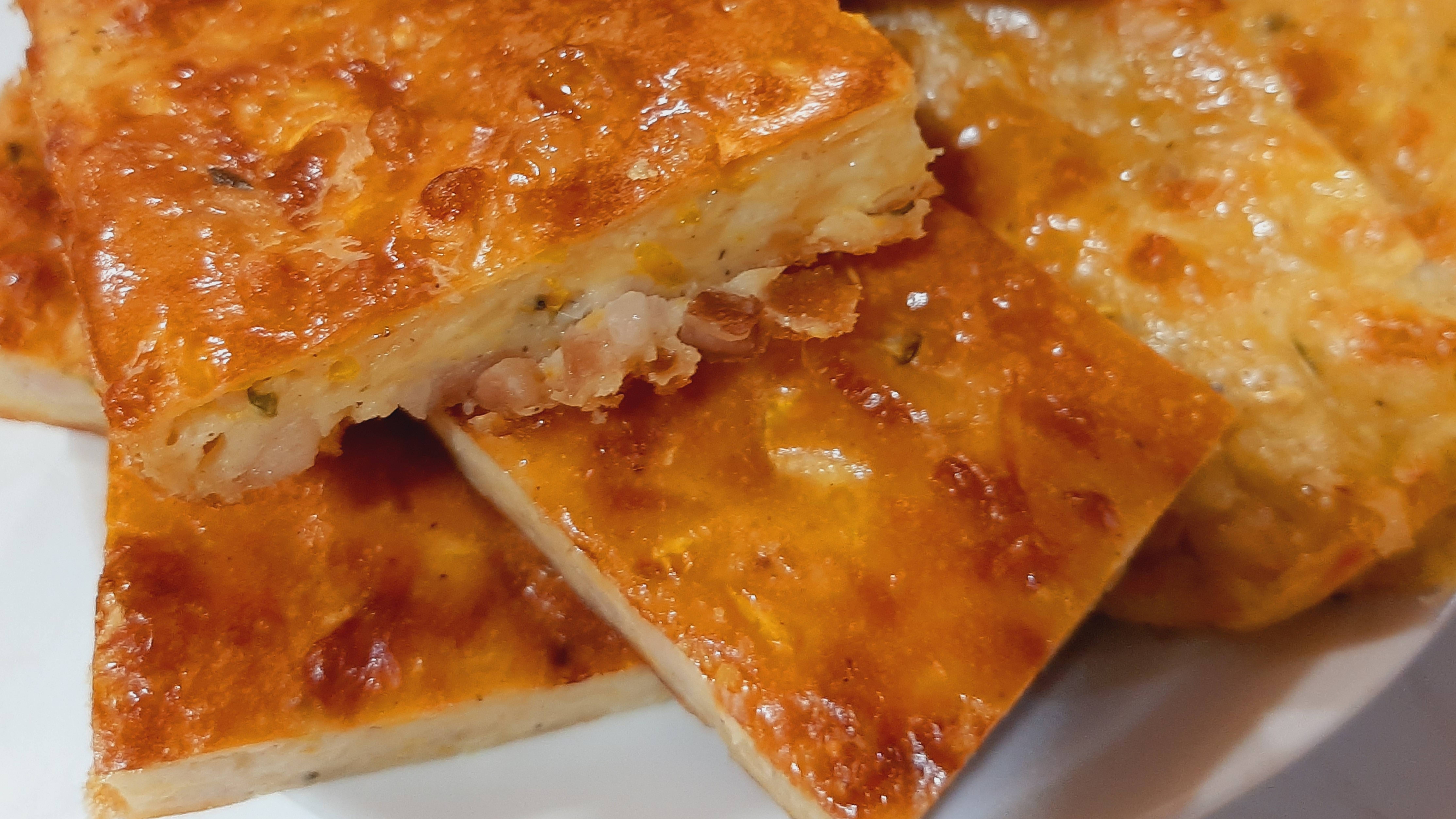 Пирог из кабачка с сыром