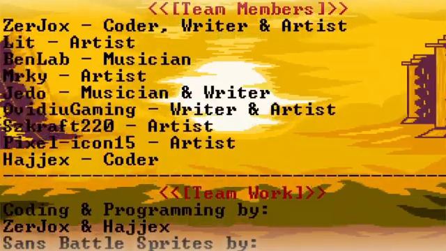 undertale last breath - Credits смотреть онлайн